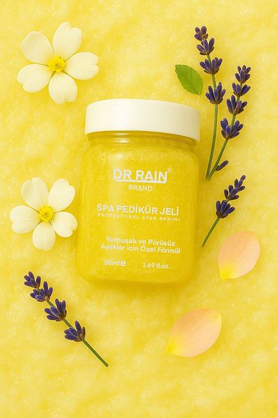 DR.RAİN Dr. Rain Lemon Flavored Spa Pedicure Gel 50 ml |   Refreshing and Purifying Foot Care