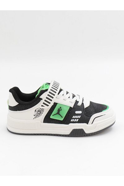 Cool King 31-36 Black Green Pantofi sport pentru copii