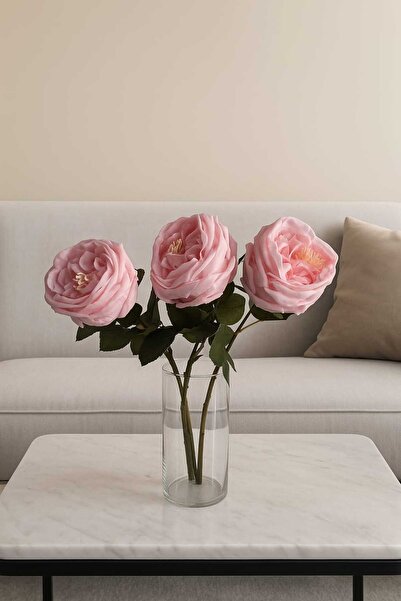 MAKİ DEKOR YAPAY ÇİÇEK ISLAK DOKULU ŞAKAYIK 3 LÜ DAL 45 CM