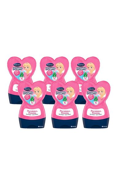 Bübchen Rosalea Princess Children's Shampoo + Balm 230 Ml - 6 Pieces