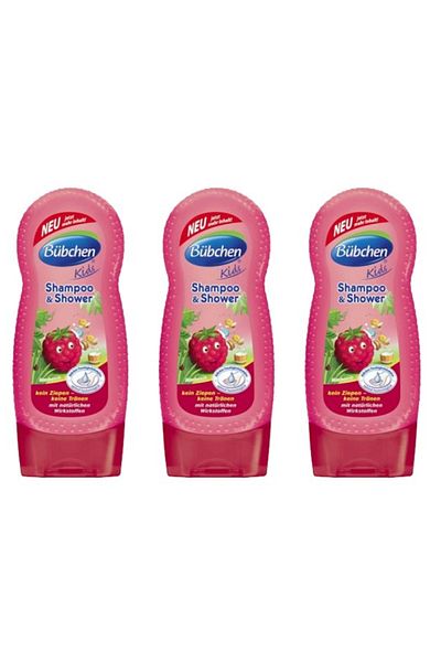 Bübchen Raspberry Children's Shampoo and Shower Gel 230 Ml
