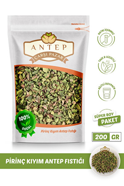 Antep Çarşı Pazar Pirinç Kıyım Antep Fıstığı | 200 Gr.