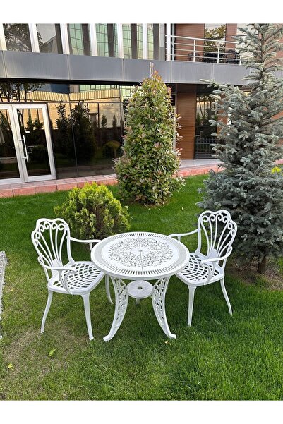 form outdoor Ivf Istanbul 2'li Masa Takımı 2 Sandalye 1 Masa