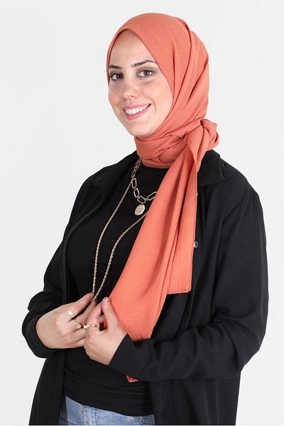 Alvina ALVİNA Crepe Shawl 8138 - Άνετη κοπή