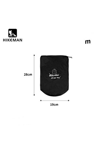 Choice حقيبة تخزين سترة التخييم الخارجية السوداء من Black M حقيبة ضغط ملابس م...