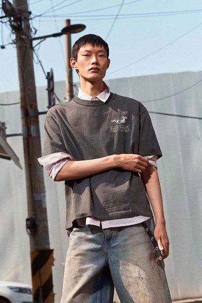 H&M Loose Fit Printed T-shirt