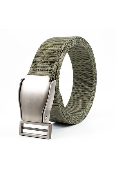 Generic Men's Casual Business Nylon Belt Outdoor Sports Canvas Belt