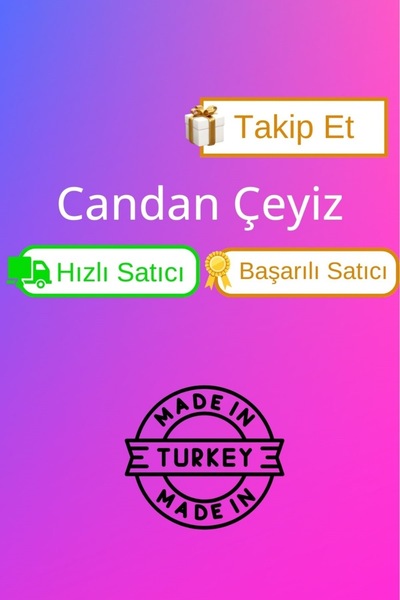 CANDAN ÇEYİZ Single Duvet Cover Set with Elastic Sheet Mosaic Gray