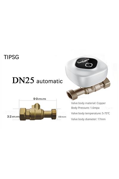 Choice Dn25 Automatic Eu Smart Home Smart Valve Dn15 Dn20 Dn25 Water Gas Shutoff Wifi App Control Wireless