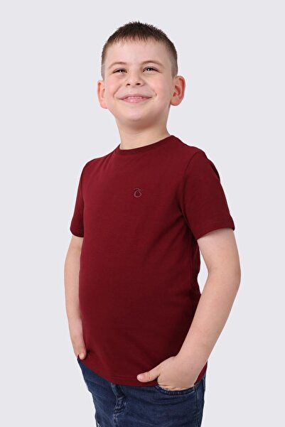 Trabzonspor Tshirt Bisiklet Yaka Basic Genç