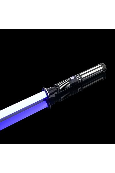 DiXinNi سيف ضوئي من النوع 8 أسود RGB Luke RGB بمقبض معدني متغير 16 لونًا مع تأثير صوتي Fx Due