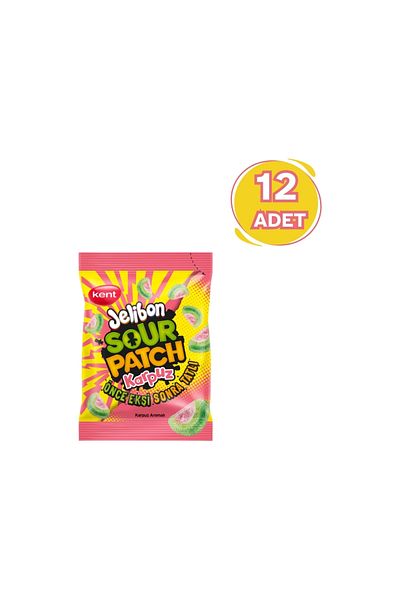 Jelibon Sour Patch Watermelon Flavored Confectionery 80 g - Pack of 12