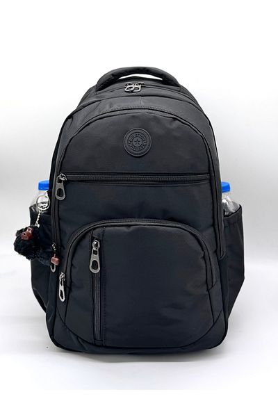 Bevitton Unisex Μαύρο Αδιάβροχο Καθημερινό Σχολικό Σακίδιο - 1700