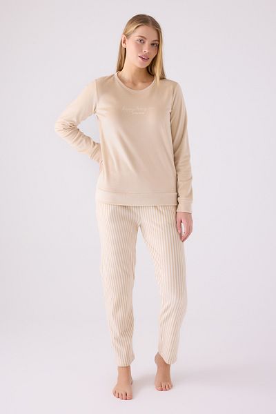 Pierre Cardin Σετ Πιτζάμες Διπλό - Fleece - Σετ 2 τεμαχίων