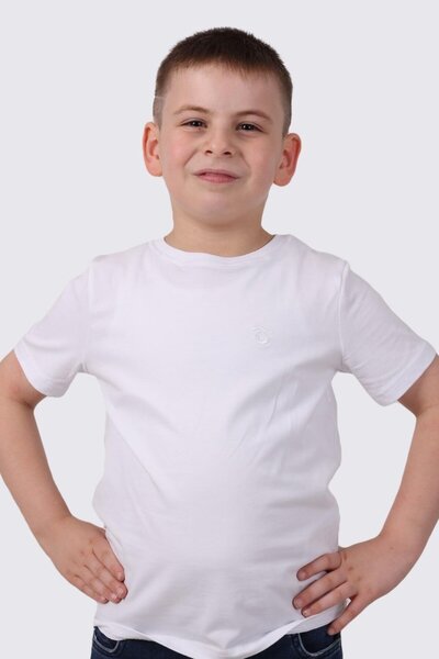 Trabzonspor Tshirt Bisiklet Yaka Basic Genç