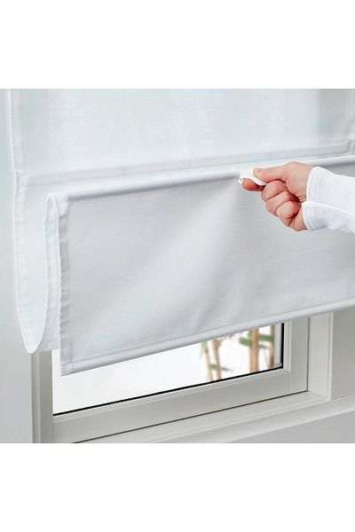 rexa Roman blind, white, 120x160 cm