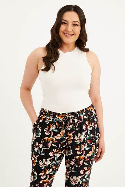 MYLİNE CROP TOP FĂRĂ MÂNECI