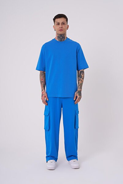 Machinist Ανδρικό μπλουζάκι No Name Basic Relaxed Light Blue