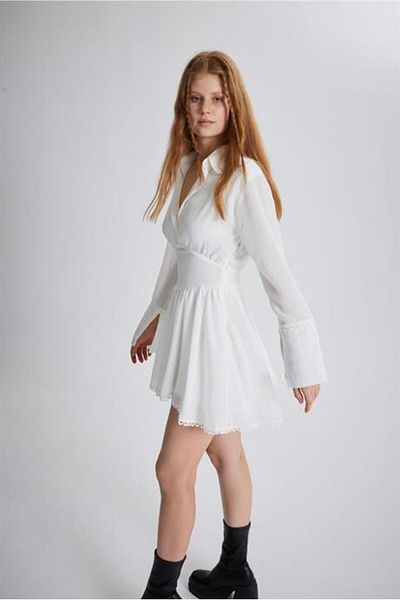 Markano White Isla Dress