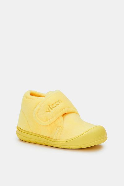 Vicco Color Comfortable Fit Unisex Preschool Yellow Slippers