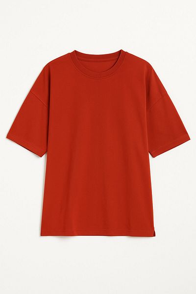 MARKAPIA Ανδρικό μπλουζάκι Crew Neck Oversize 100% βαμβάκι