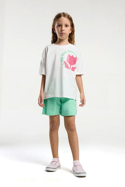 U.S. Polo Assn. Girl child shorts set - cream