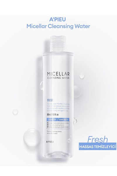 Missha Micellar Makeup Cleansing Water Special for Sensitive Skin a'Pieu Micellar Cleansing Water (Fresh) 300ml
