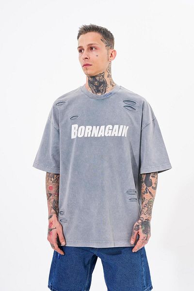 Machinist Ανδρικό μπλουζάκι Born Again Printed Washable Ghost