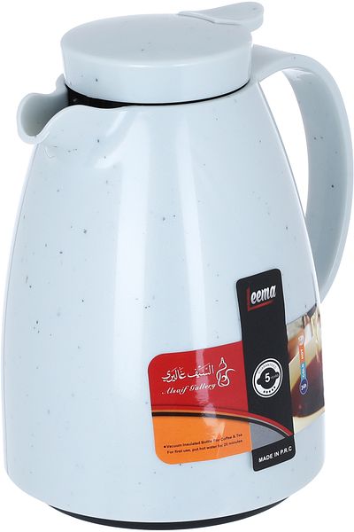 Alsaif Gallery Lima Thermos 0.35 Liter Light Gray Marble Press