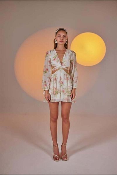 Markano Ecru Amalfi Dress