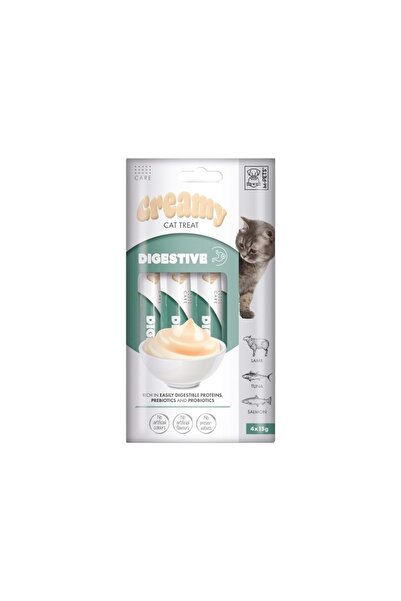 M-PETS Dıgestıve Fonksiyonel Creamy Kedi Ödülü 4x15gr