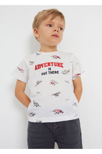 MAYORAL Tricou cu imprimeu cu dinozaur pentru baieti