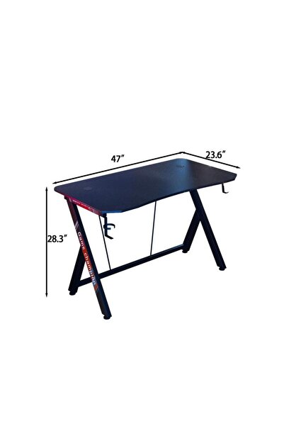 Luxury Home Gaming Desk for Players, Ideal Gift Idea, Computer Desk, Home Office Desk, Work Desk, Carbon Fiber S