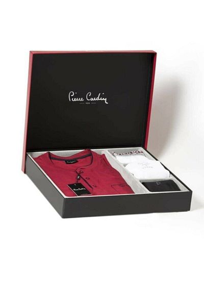 Pierre Cardin Σετ μπόξερ ανδρικών κάλτσες πυτζάμες προίκας γαμπρού