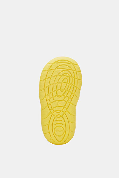 Vicco Color Rahat Kalıp Unisex Okul Öncesi Sarı Panduf