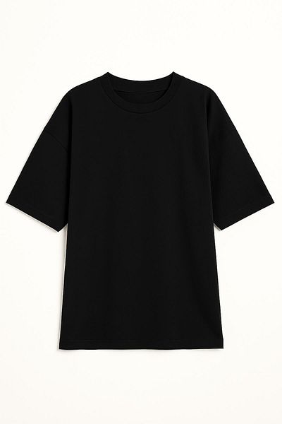 MARKAPIA Ανδρικό μπλουζάκι Crew Neck Oversize 100% βαμβάκι