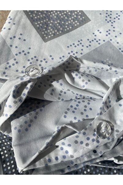 CANDAN ÇEYİZ Double Bedding Set: Elastic Cotton Prism Duvet Cover with 4 Pillowcases (Gift Production)