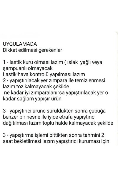ASTUNİNG Hankook Motosiklet Ve Otomobil Lastik Yazısı Kabartma Sticker Yapıştırma 8 Adet Set ASTSYN020