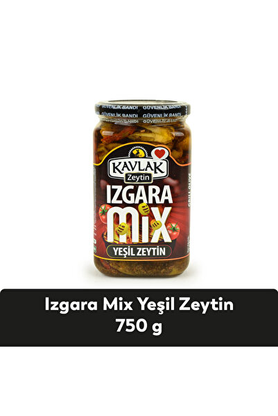 Kavlak Zeytin Kavlak Izgara Mix Yeşil Zeytin 750 gr