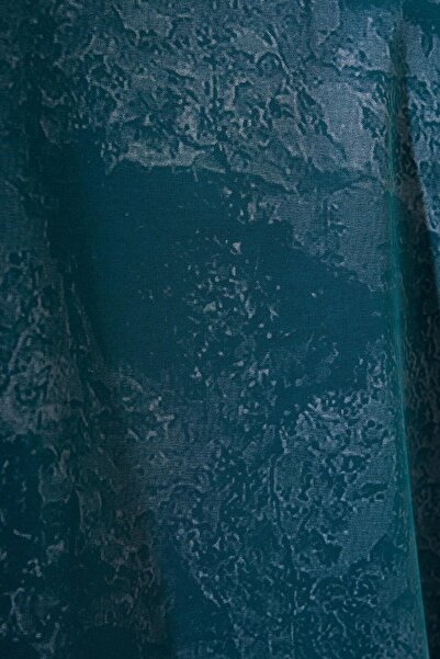 Machinist Ανδρικό μπλουζάκι Stone Of Nemrut με στάμπα μεγάλου μεγέθους Petrol Green