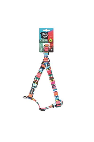 M-PETS Urban Style Jazz Stripes Chest Harness (m)