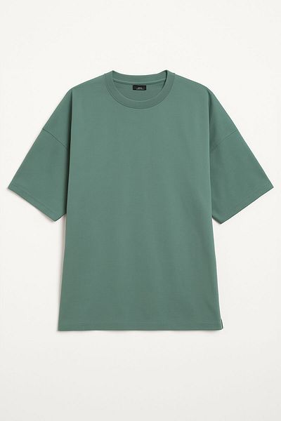MARKAPIA Ανδρικό μπλουζάκι Crew Neck Oversize 100% βαμβάκι