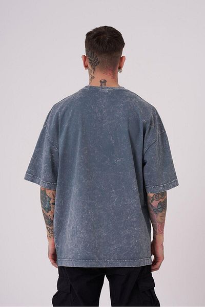 Machinist Ανδρικό μπλουζάκι Free Sprit Washed Oversize Ghost Spotted
