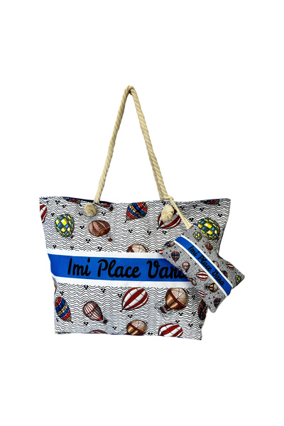 OEM Geant De Plaj Mare, Cu Portofel I Buzunar Interior Kd2418