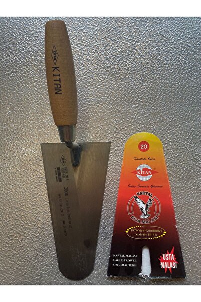 KİTAN Kartal Sıva Malası Ahşap Saplı 24 cm