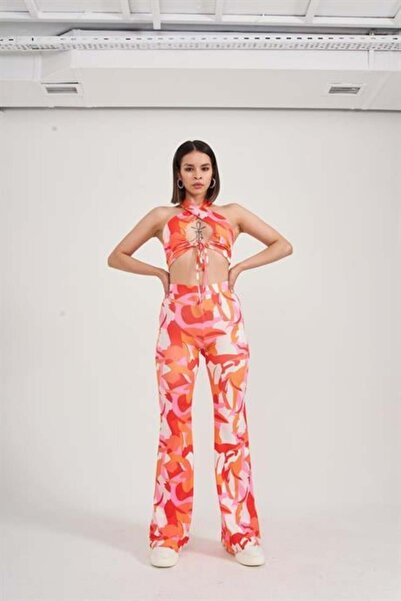 Markano Puffy Pantolon Turuncu