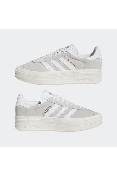 adidas Női Gazelle Bold szürke sportcipő Hq6893
