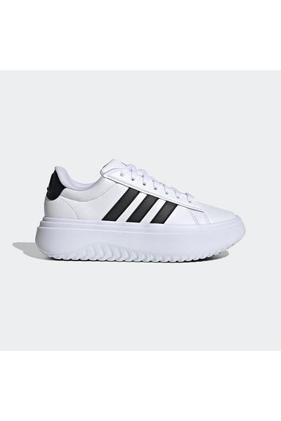 adidas Grand Court Platform Kadın Beyaz Günlük Spor Ayakkabı