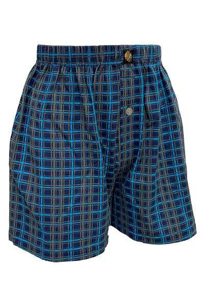 JOJOBOY POLO Jojoboy Men's Navy Blue Pink Checkered Boxerdon 2 Pack