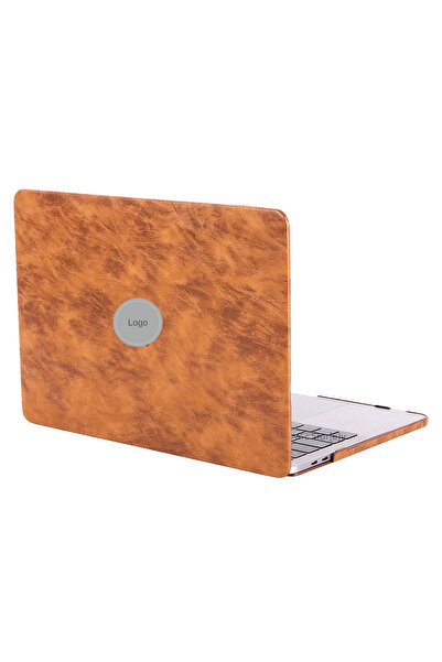 Mcstorey Macbook Pro Kılıf 13inç M1 M2 Çip Deri Kaplama A1706 A1708 A1989 A2159 A2251 A2289 A2338 Uyumlu Leat